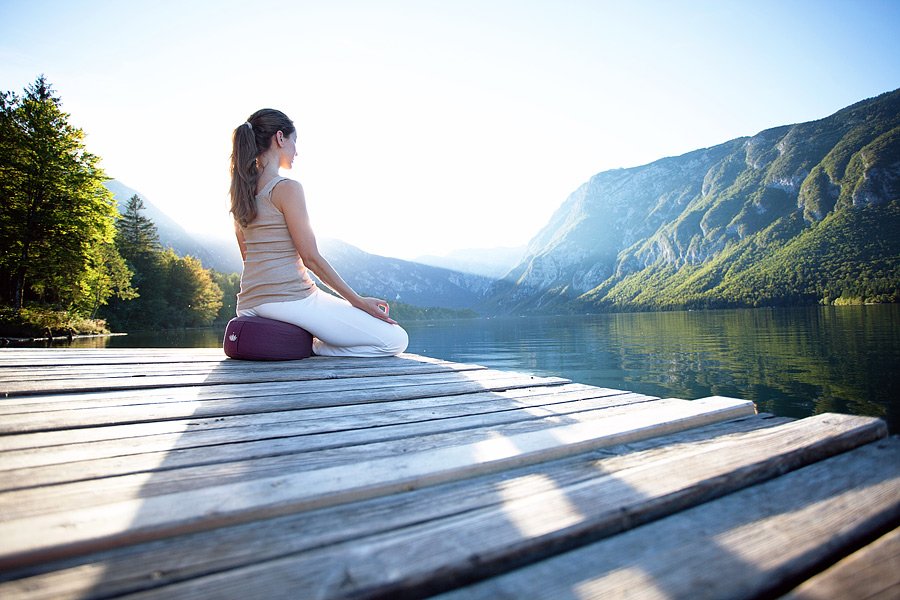 Lake Bohinj yoga session – client “Lotuscraft”