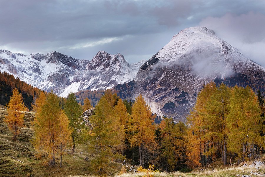 Nad bohinjskim jezerom – planina Krstenica