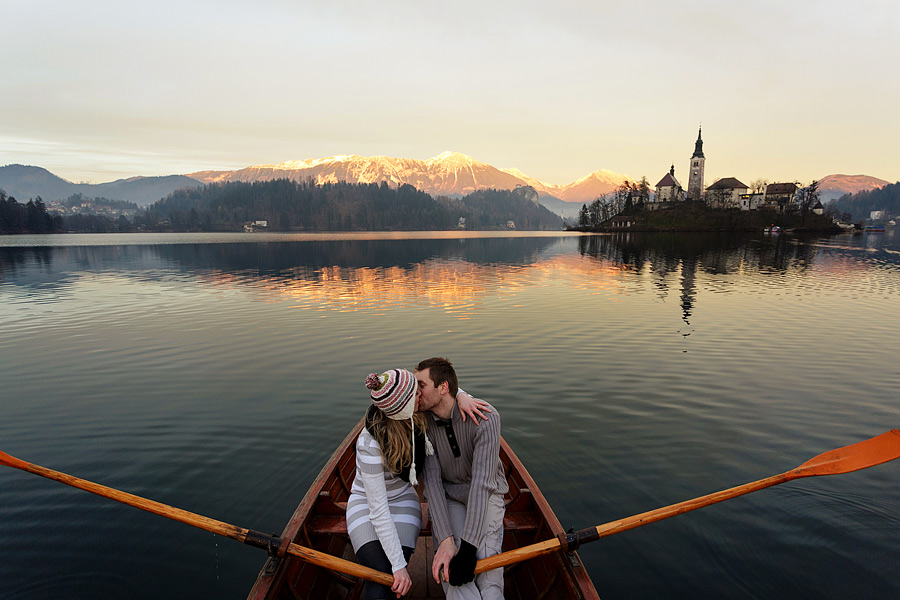 Bled – zaročno fotografiranje N&M