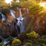 Slapovi Epupa na reki Kunene, Namibija