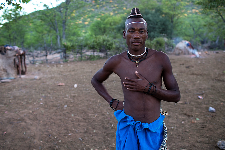 In the heart of Kaokoland, Namibija