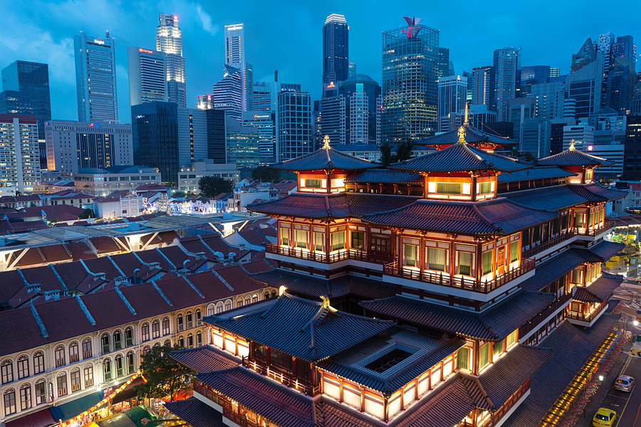 Monkey business in Singapore