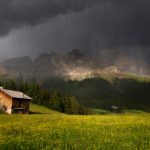 Dolomiti - mavrice, toča in nore nevihte