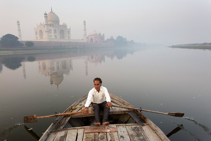 Taj Mahal – s pravimi vezami je vse možno :), Indija