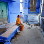 V blodnjaku modrega mesta - Jodhpur, Rajasthan, Indija