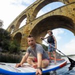 S SUP-om pod Pont du Gard
