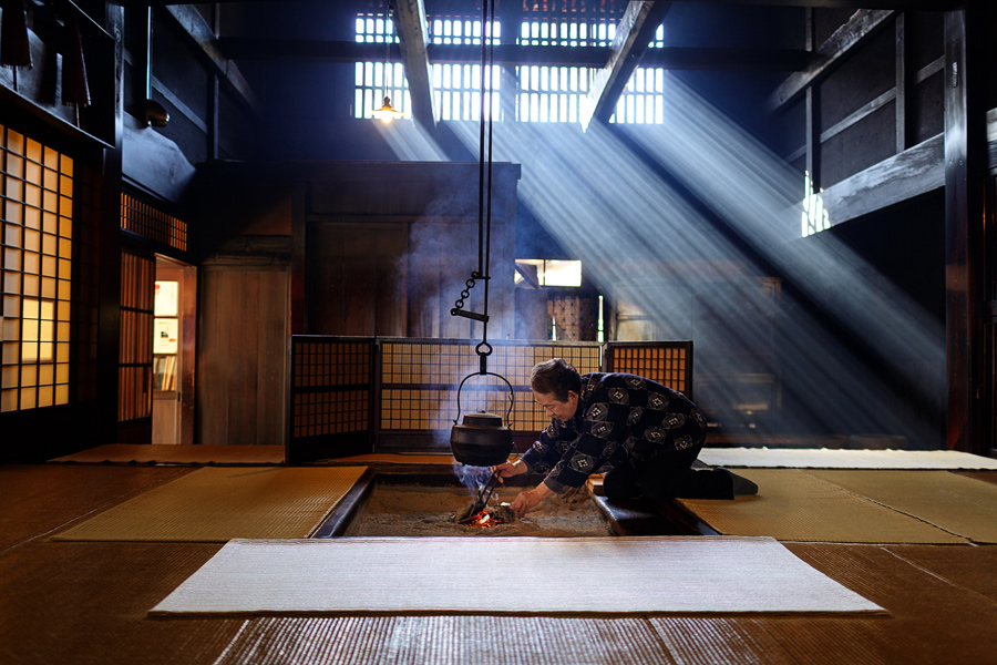 V deželi japonskega kakija, Tsumago Juku, Japonska