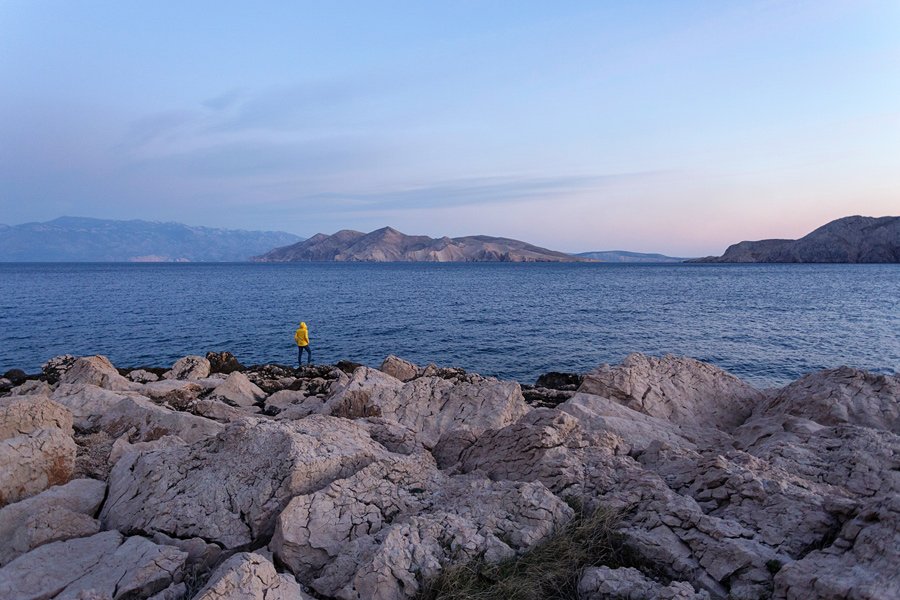 Po odklop na Krk, Hrvaška