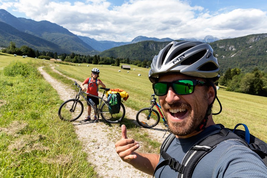 Fantovski vikend izlet s kolesi, Slovenija