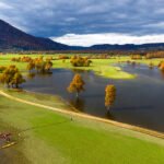 Planinsko polje s kajakom, Slovenija