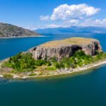 Prespansko jezero, otok Maligrad in starodavne cerkve, Albanija