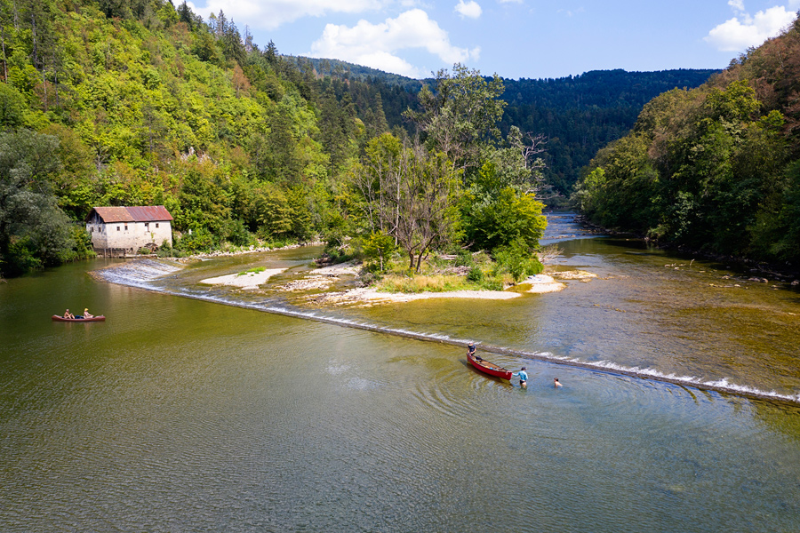 Kolpa in Krka in zadnji vroči poletni dnevi letos, Slovenija