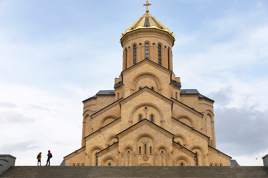 Velikonočni prazniki v mestu Tbilisi, Gruzija