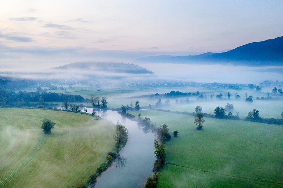 Reka Krka, Kunč in Kočevski rog, Slovenija