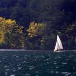 Možgane na off na julijskem Bohinjskem jezeru