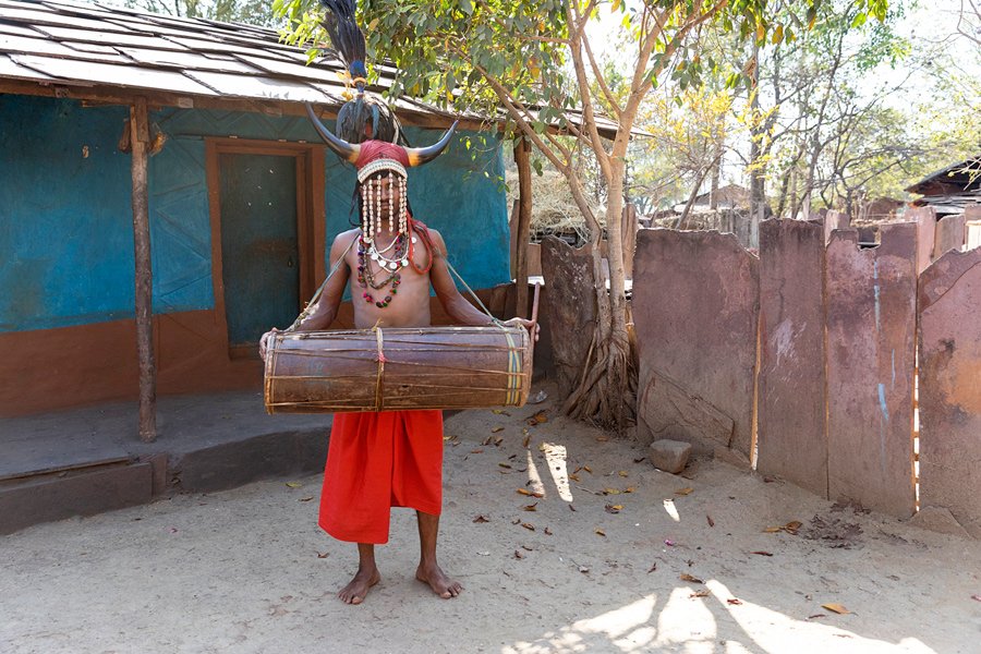 Ko misliš, da si v Afriki – Bison Horn Maria, Chhattisgarh, Indija