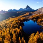 Jesenska idila na Croda da Lago, Dolomiti - Italija