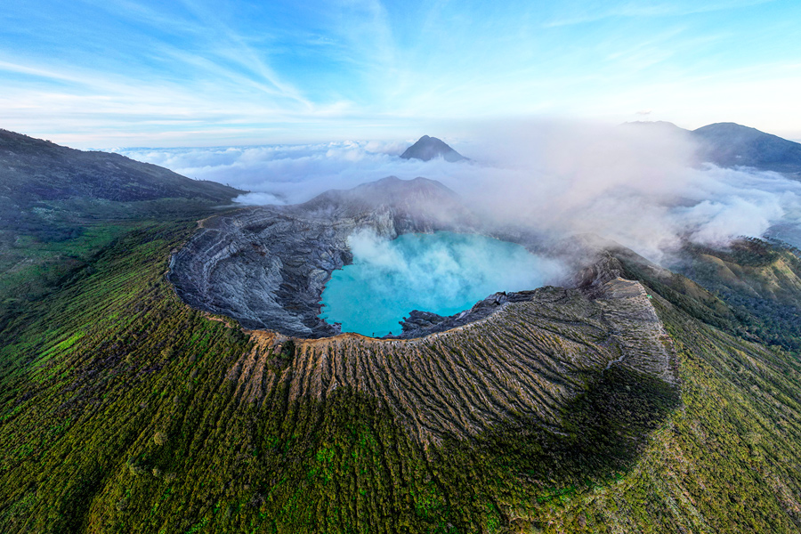 Vulkan Ijen: med modrim ognjem in množicami turistov, Indonezija