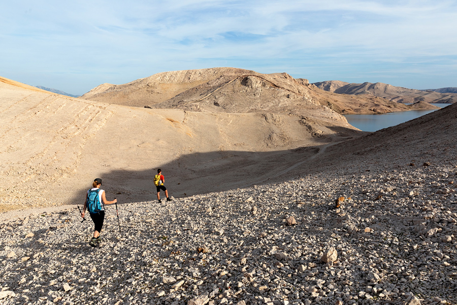 Mars Trail na Pagu: pohod po “drugem planetu”