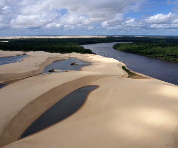 Lençóis Maranhenses: Kjer se masovni turizem konča, Brazilija