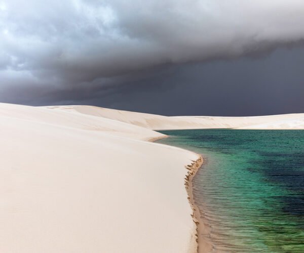Lençóis Maranhenses: 1. dan med sipinami in nevihto