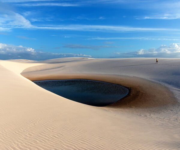 Izgubljeni med sipinami in lagunami: Naš drugi dan v Lençóis Maranhenses, Brazilija